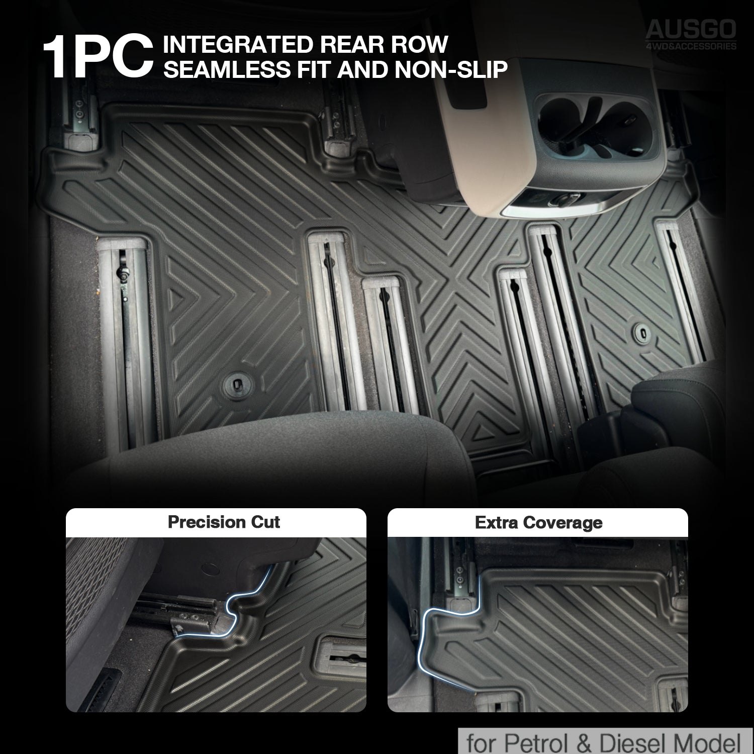 5D Car Floor Mats for KIA Carnival KA4 Series 2020-Onwards