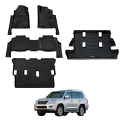 5D Car Floor Mats for Lexus LX570 LX Series 2013-2021