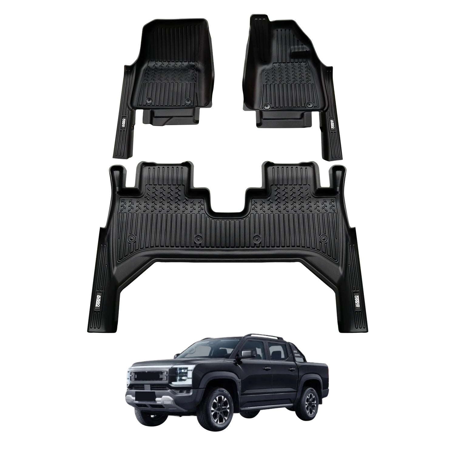 7D Car Floor Mats for BYD Shark 6 2025-Onwards