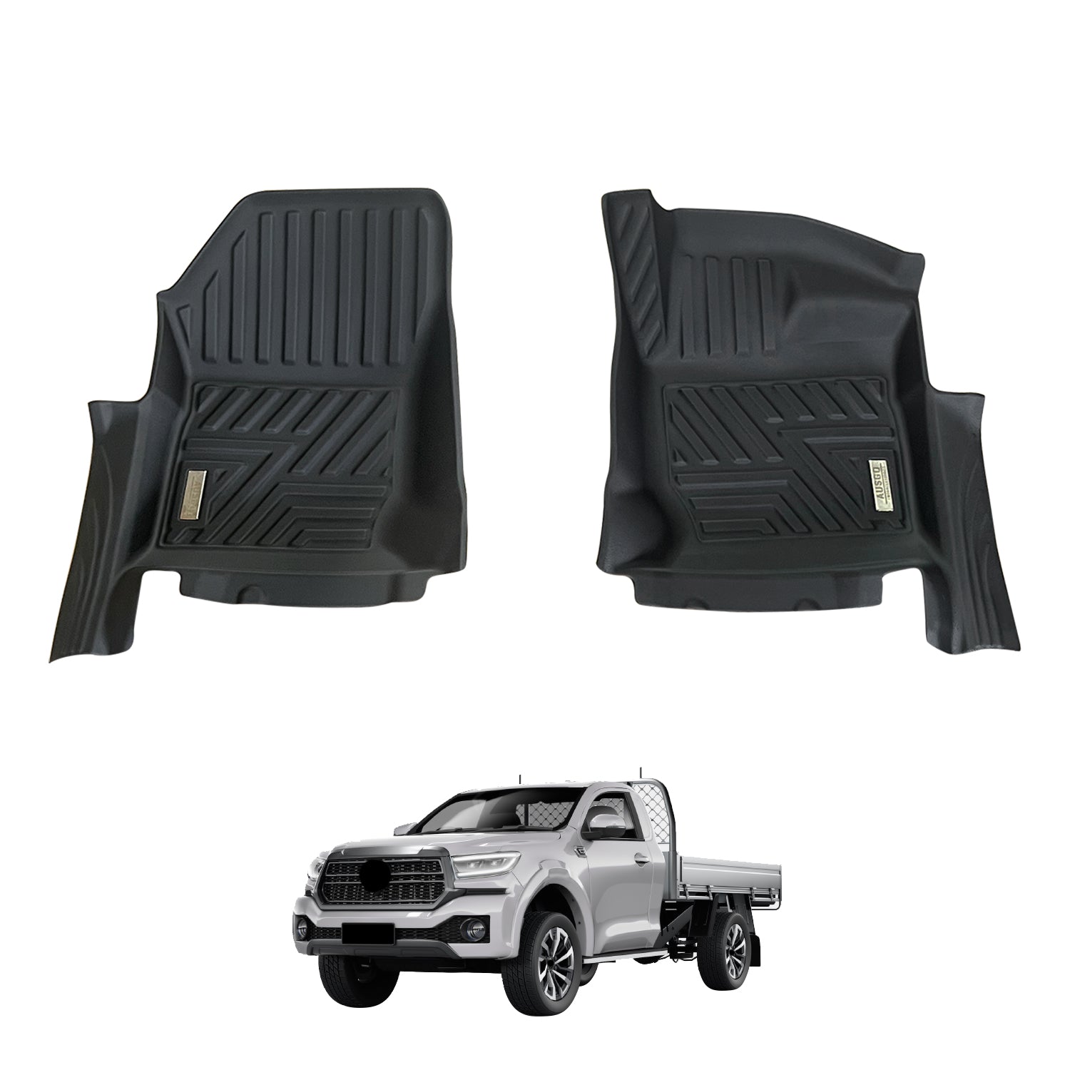5D Car Floor Mats for GWM Cannon Single Cab 2025-Onwards