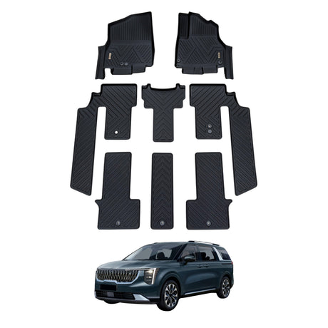 5D Car Floor Mats for KIA Carnival KA4 Series 2020-Onwards
