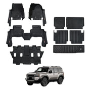 7D Injection Floor Mats for Toyota Land Cruiser Prado 250 Series LC250 2024-Onwards
