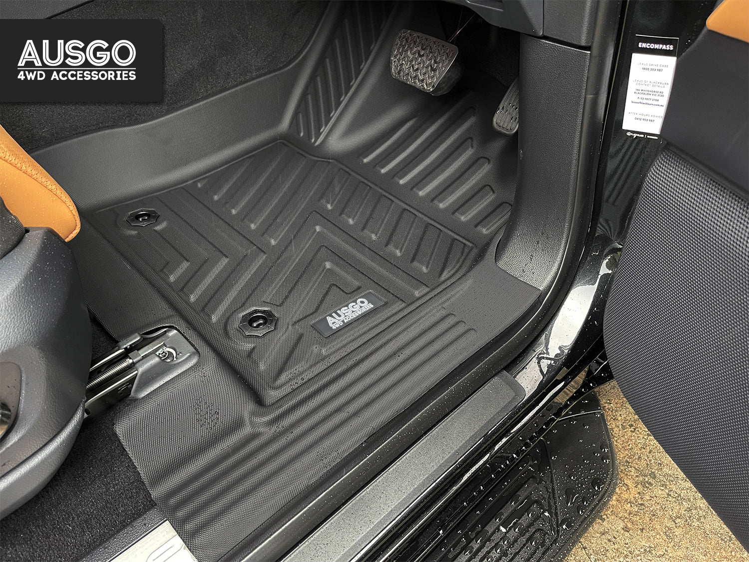 5D Car Floor Mats for LEXUS LX Series LX500d LX600 2021-Onwards