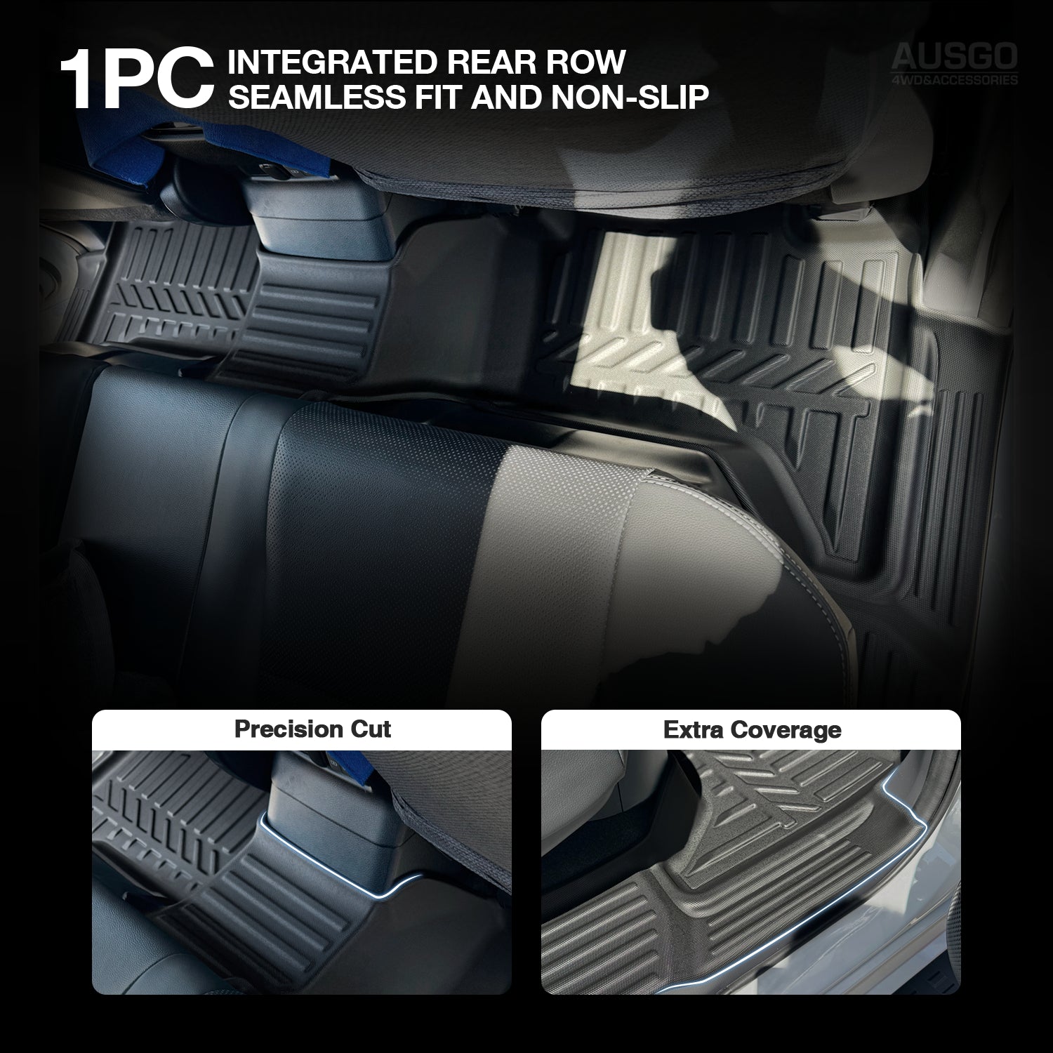 5D Car Floor Mats for Toyota Land Cruiser Prado 250 J250 LC250 2024-Onwards