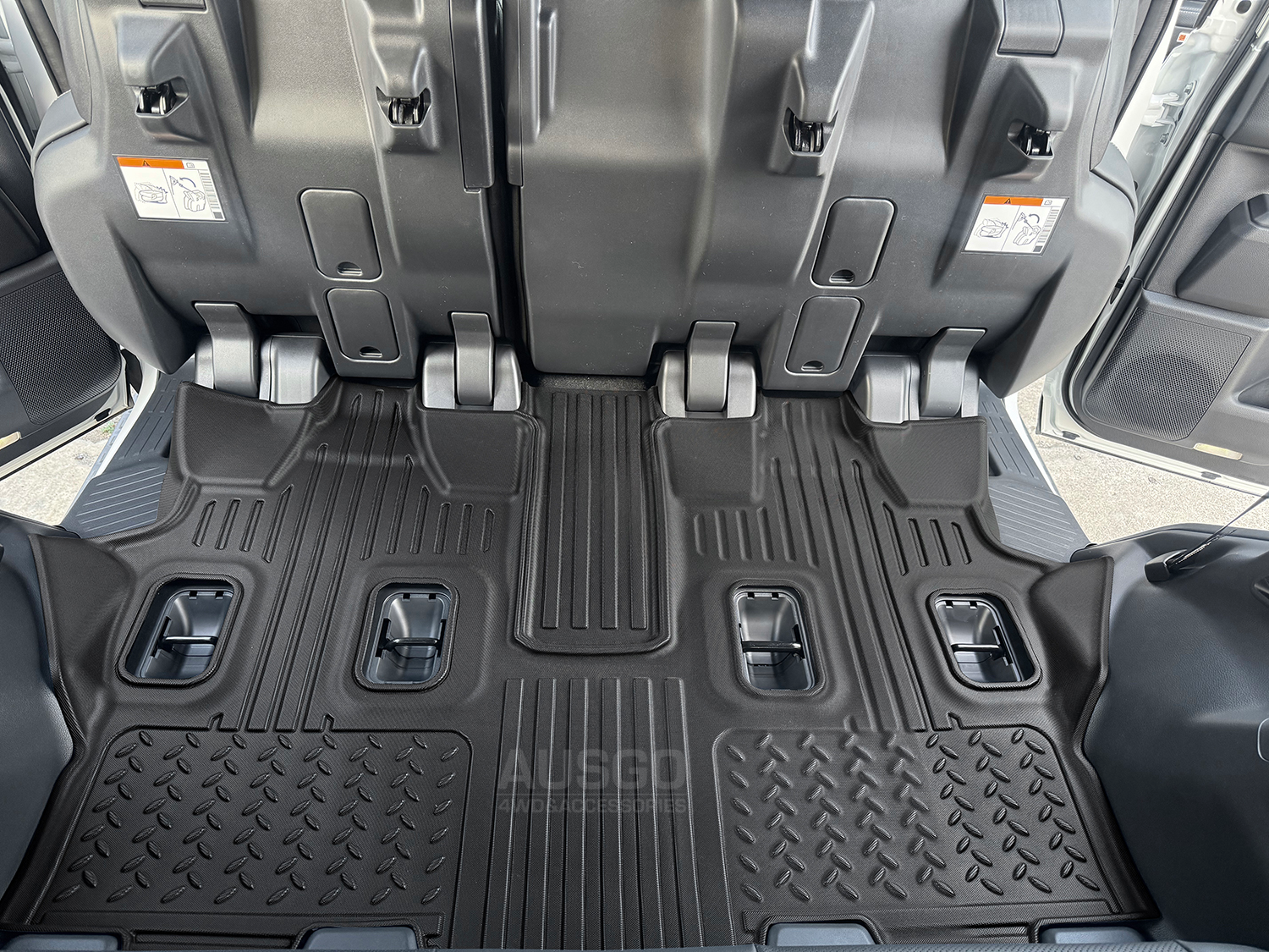 Third Row Floor Mat for Toyota Land Cruiser Prado 250 Series 7-Seat 2024-Onwards