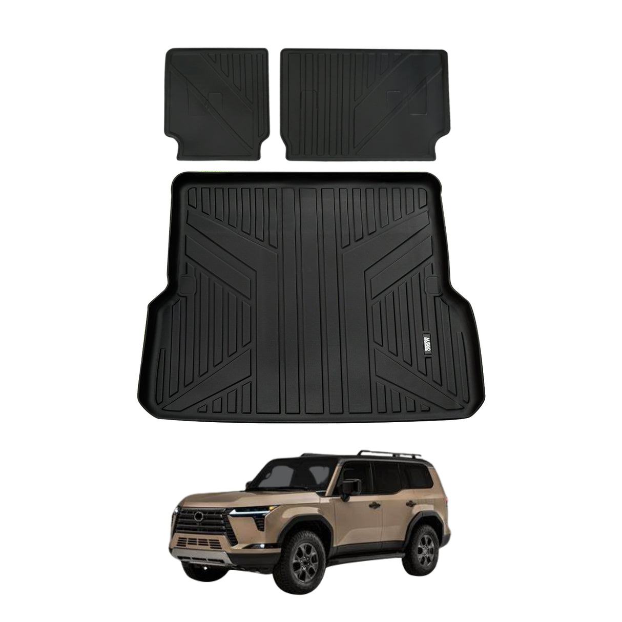 Boot Liner Kick Mats for Lexus GX550 2024-Onwards