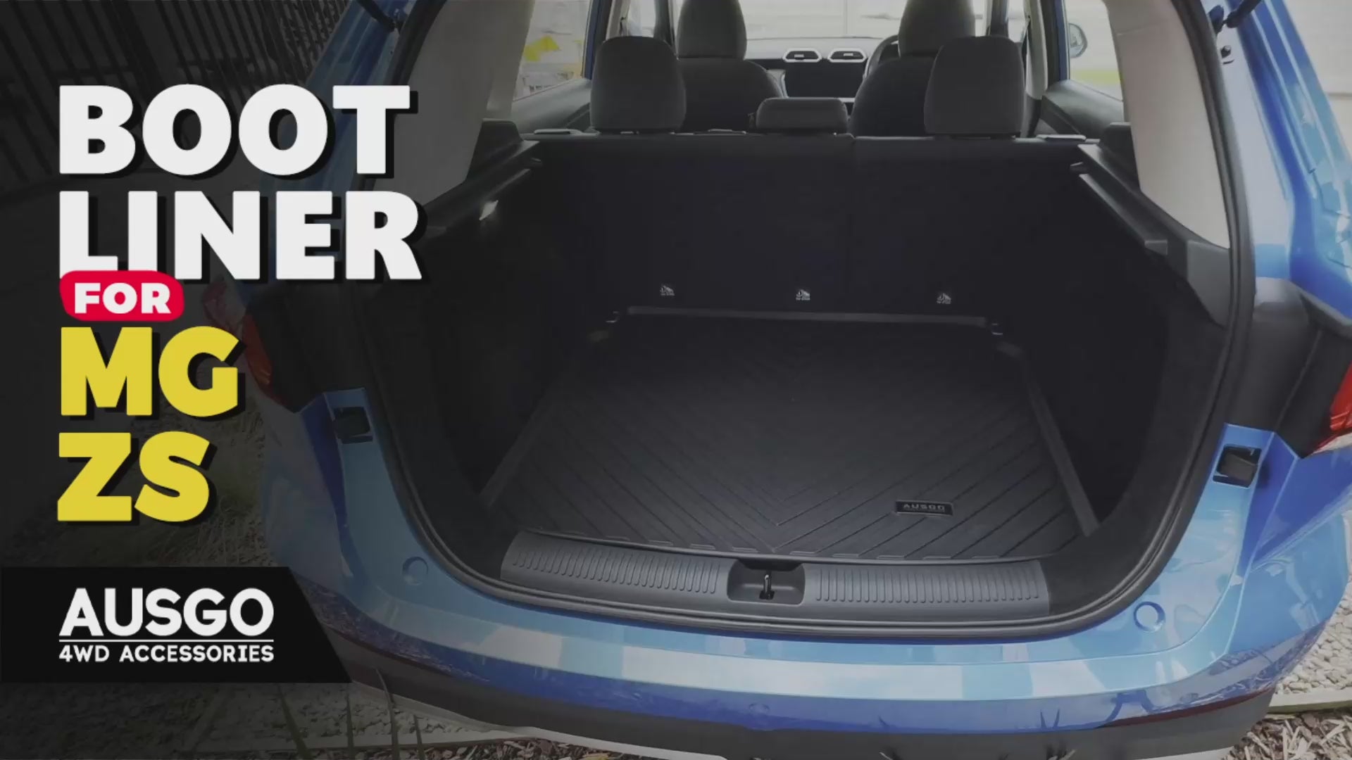 Load video: Boot Liner for MG ZS 2024-Onwards