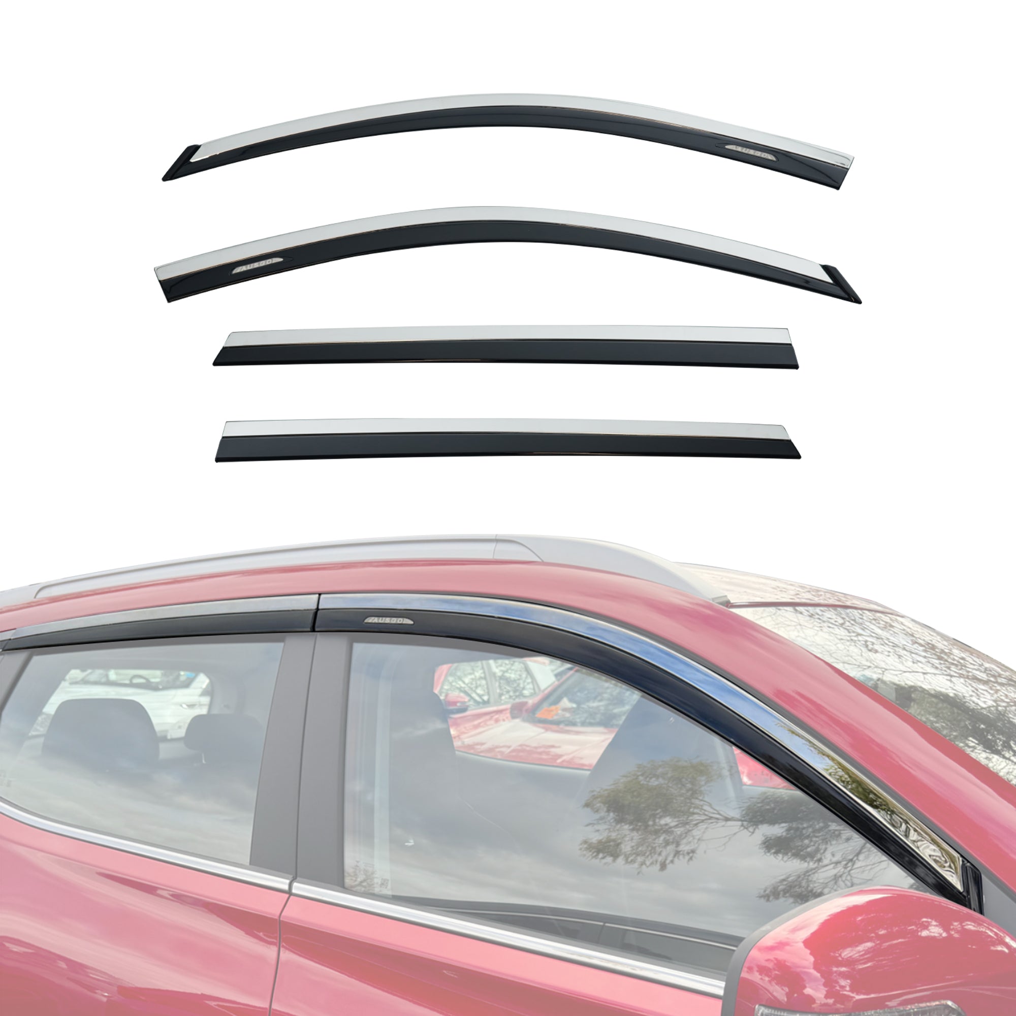 Stainless Trim Weather Shields for Chery Tiggo 4 2024-Onwards