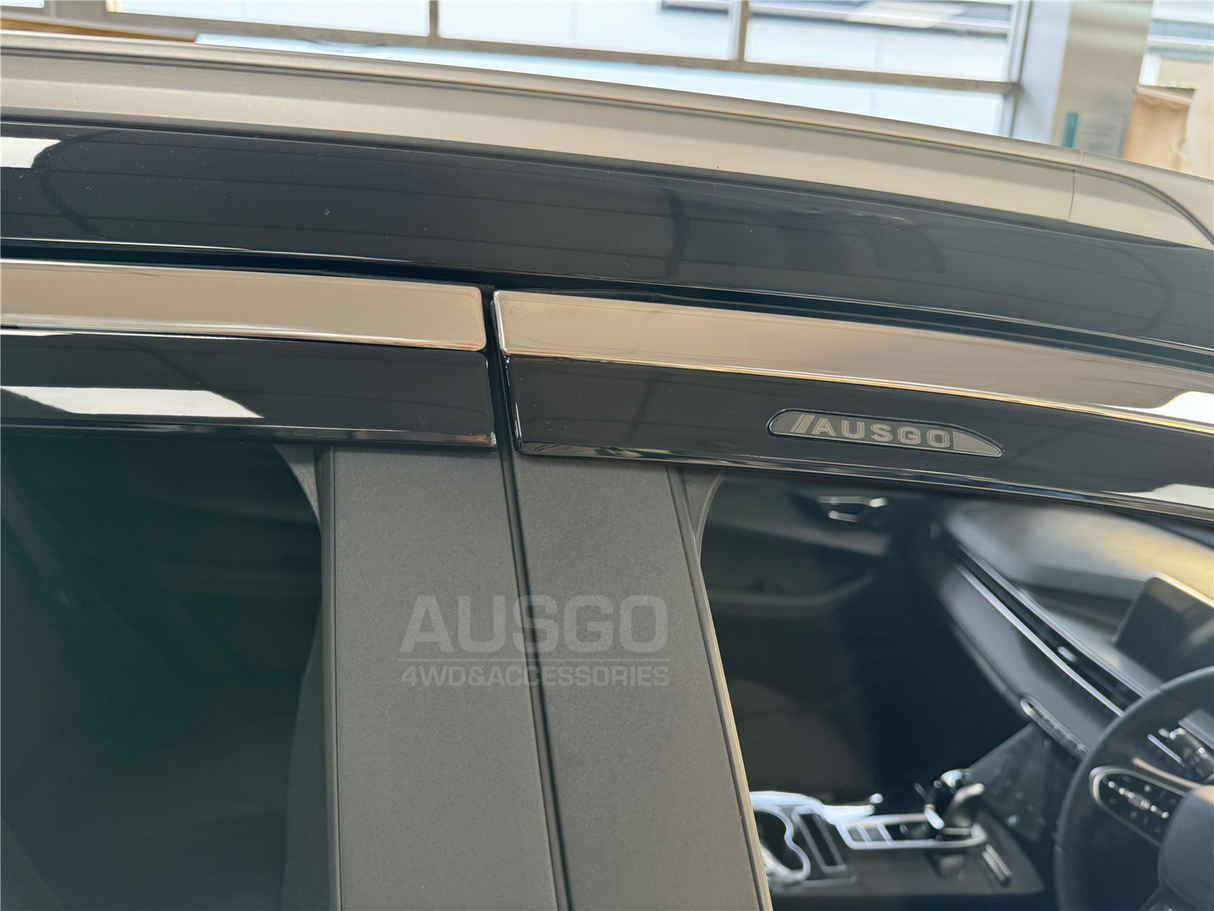 Stainless Trim Weather Shields for Chery Tiggo 4 2024-Onwards