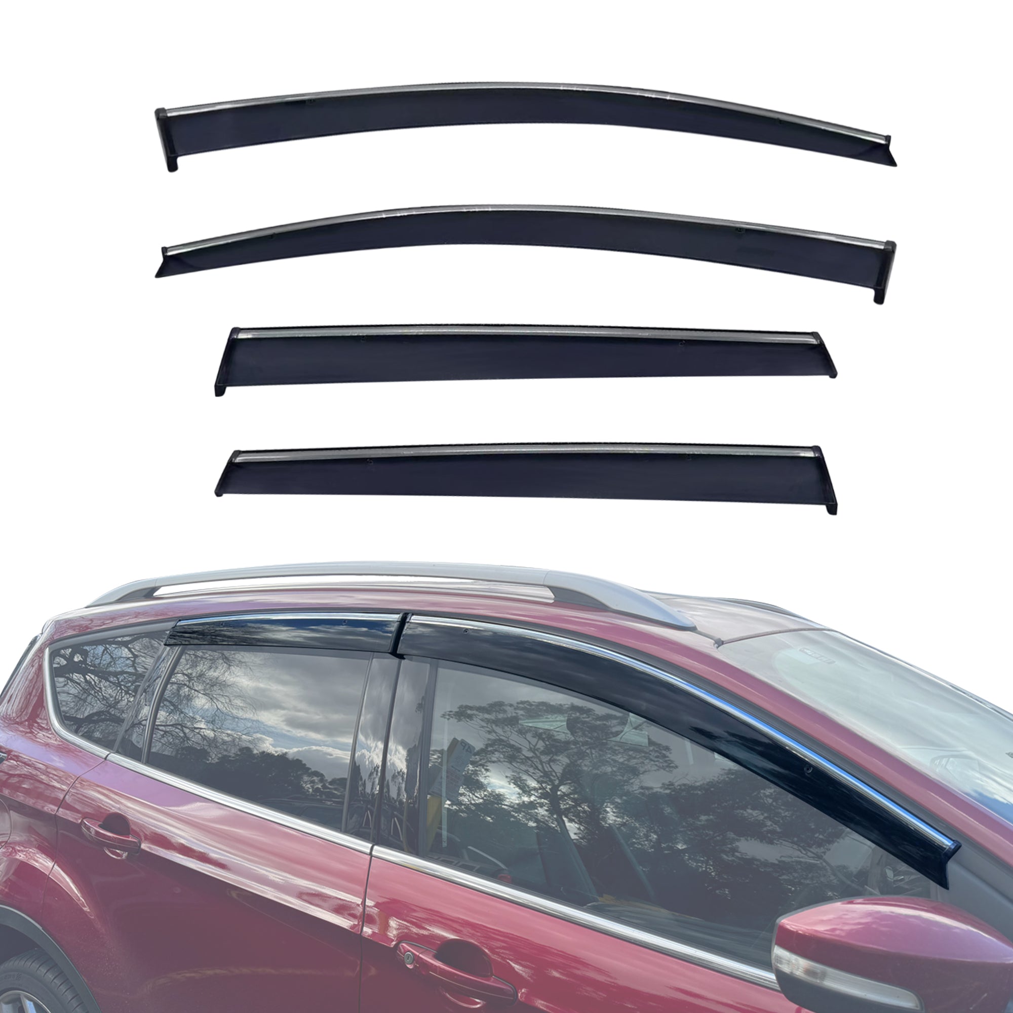 Injection Weather Shields for Ford Escape ZG Series 2016-2020