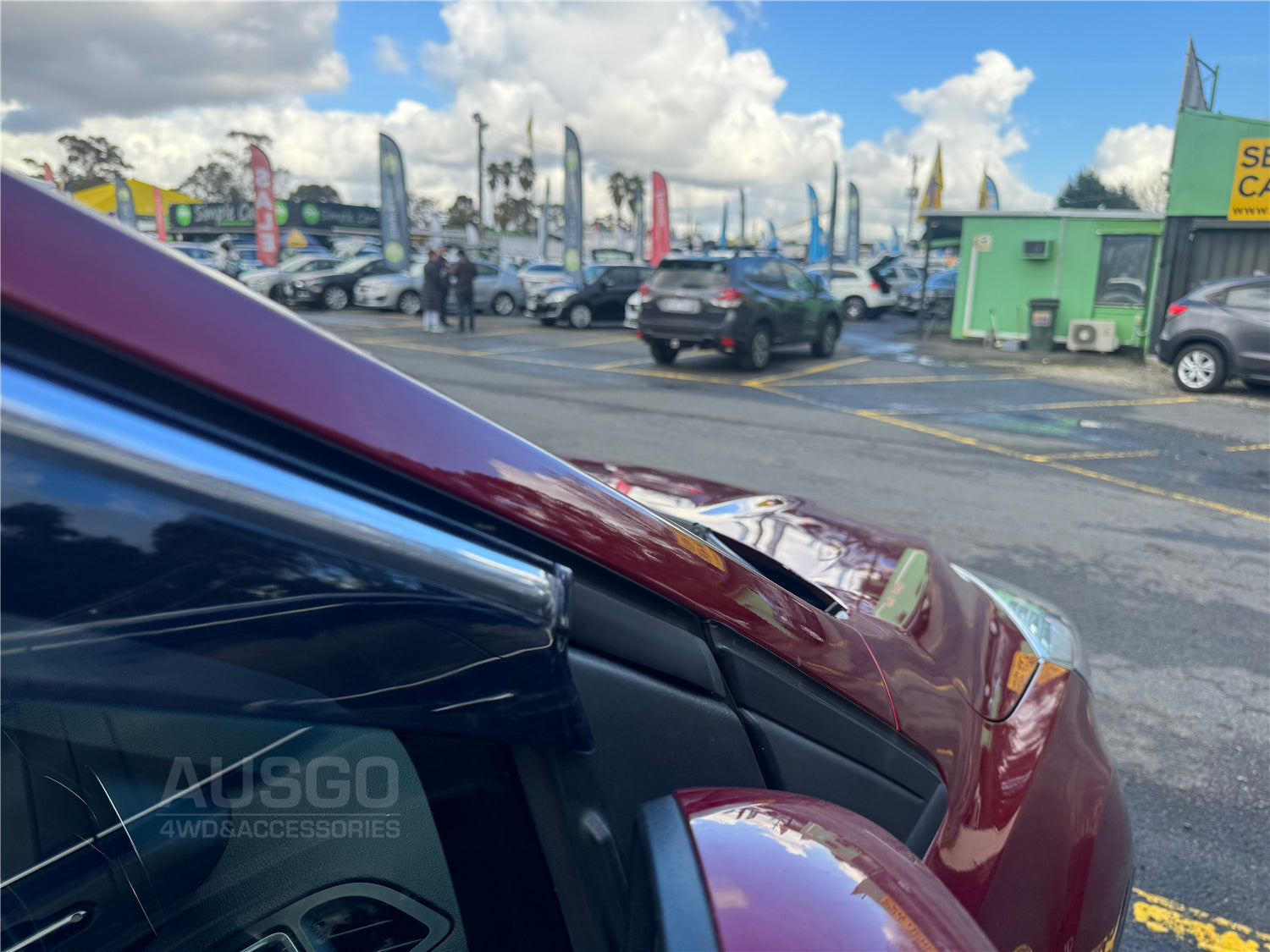 Injection Weather Shields for Ford Kuga TF Series 2013-2016