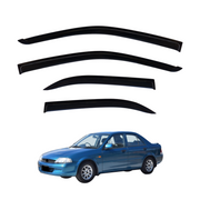 Luxury Weather Shields for Ford Laser Sedan 1998-2002