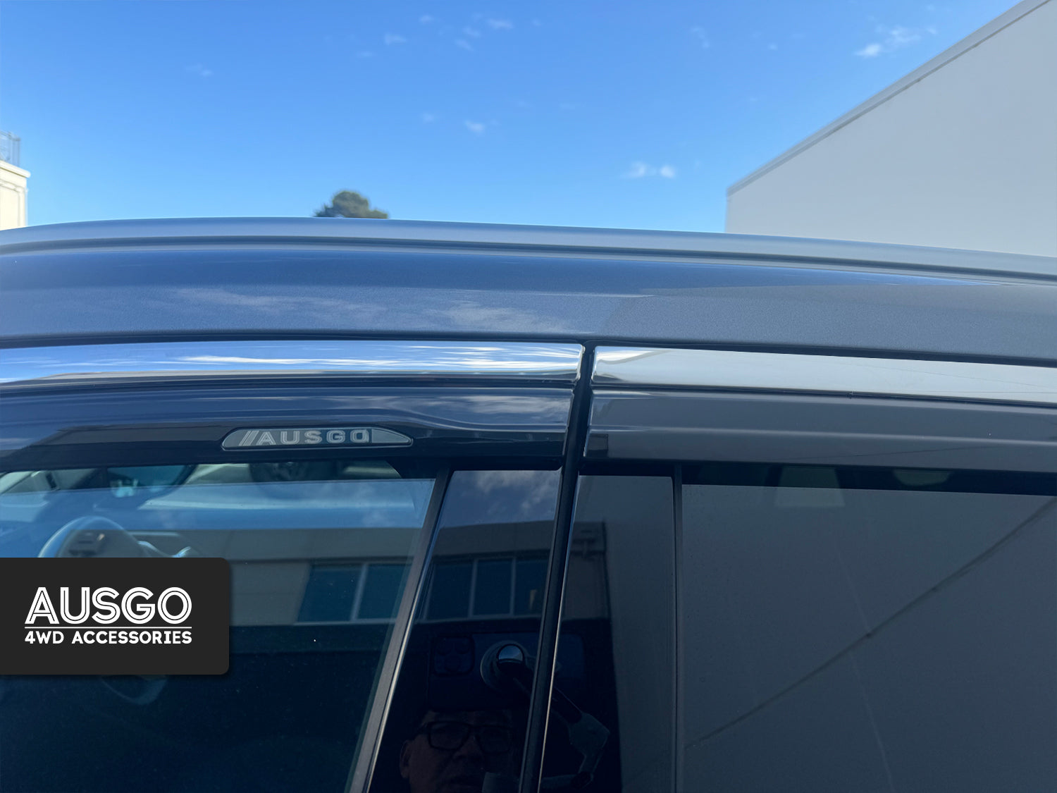 Stainless Trim Weather Shields for MG HS 2024-Onwards