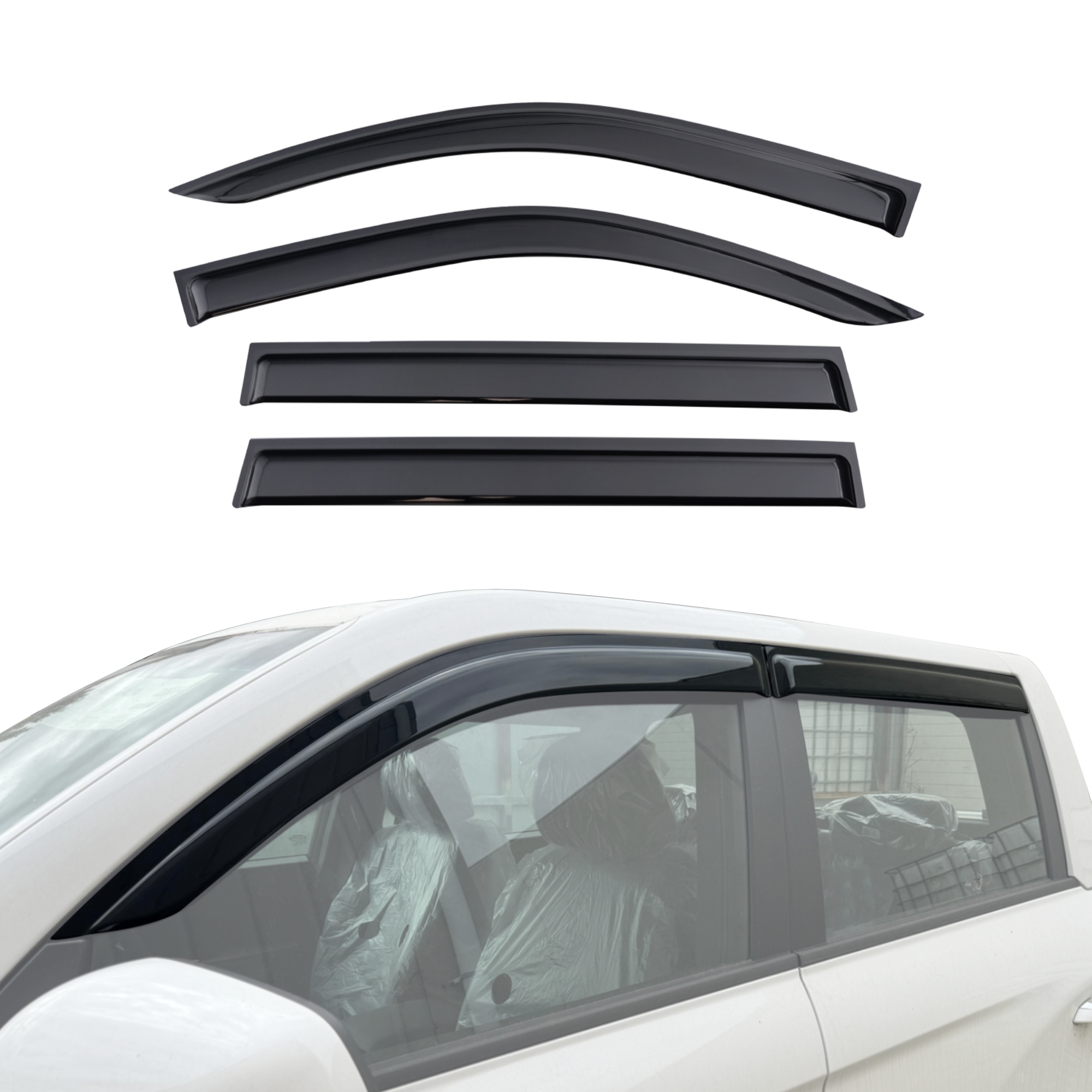 Luxury Weather Shields for KGM SsangYong Musso 2018-Onwards