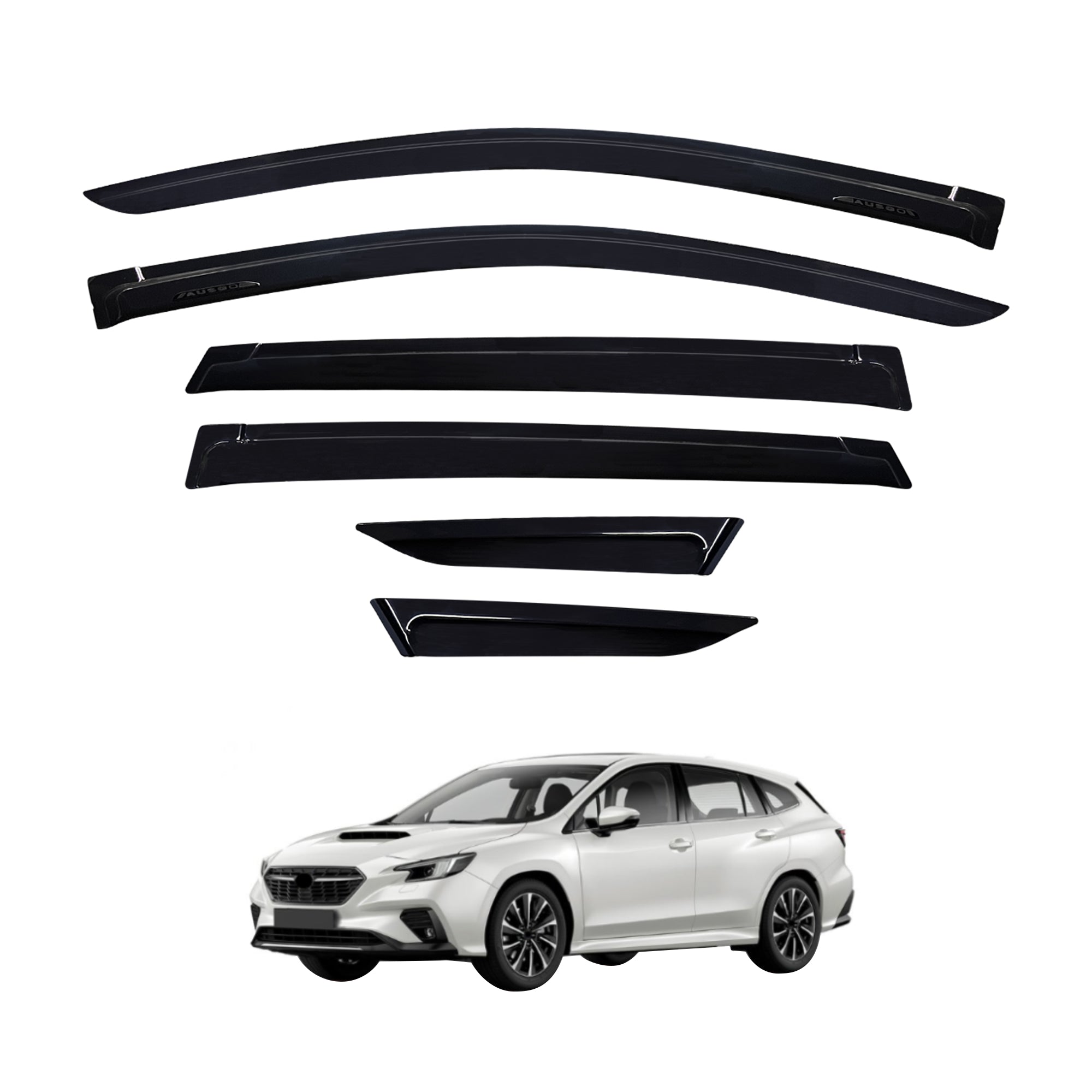 PRE-ORDER Luxury Weather Shields for Subaru WRX Wagon 2022-Onwards