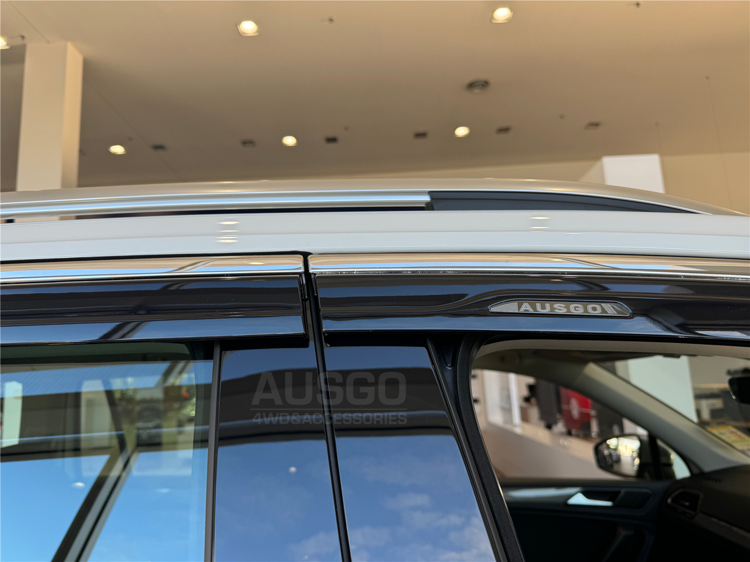 Stainless Trim Weather Shields for Volkswagen Tiguan L Allspace 2016-2025