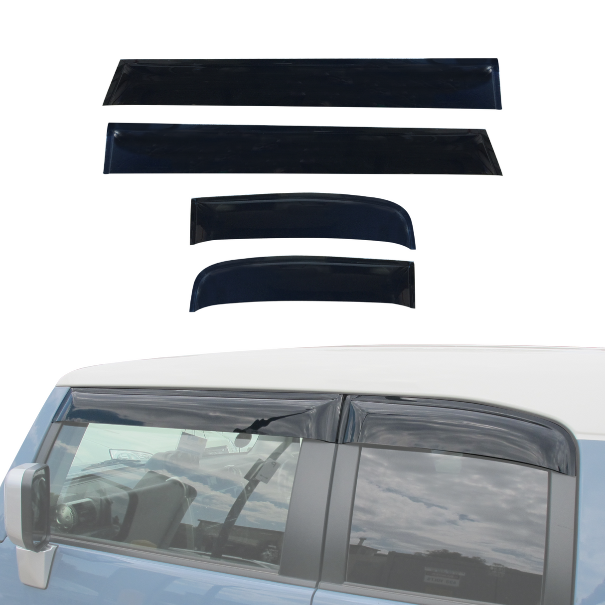 Weather Shields for Toyota FJ Cruiser 2011-2019