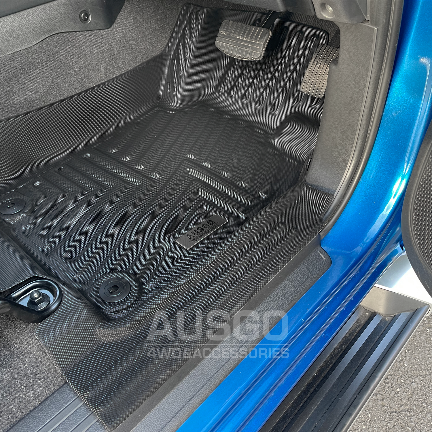 5D Car Floor Mats for Mitsubishi Triton MQ MR Series Single / Extra Cab 2015-2024