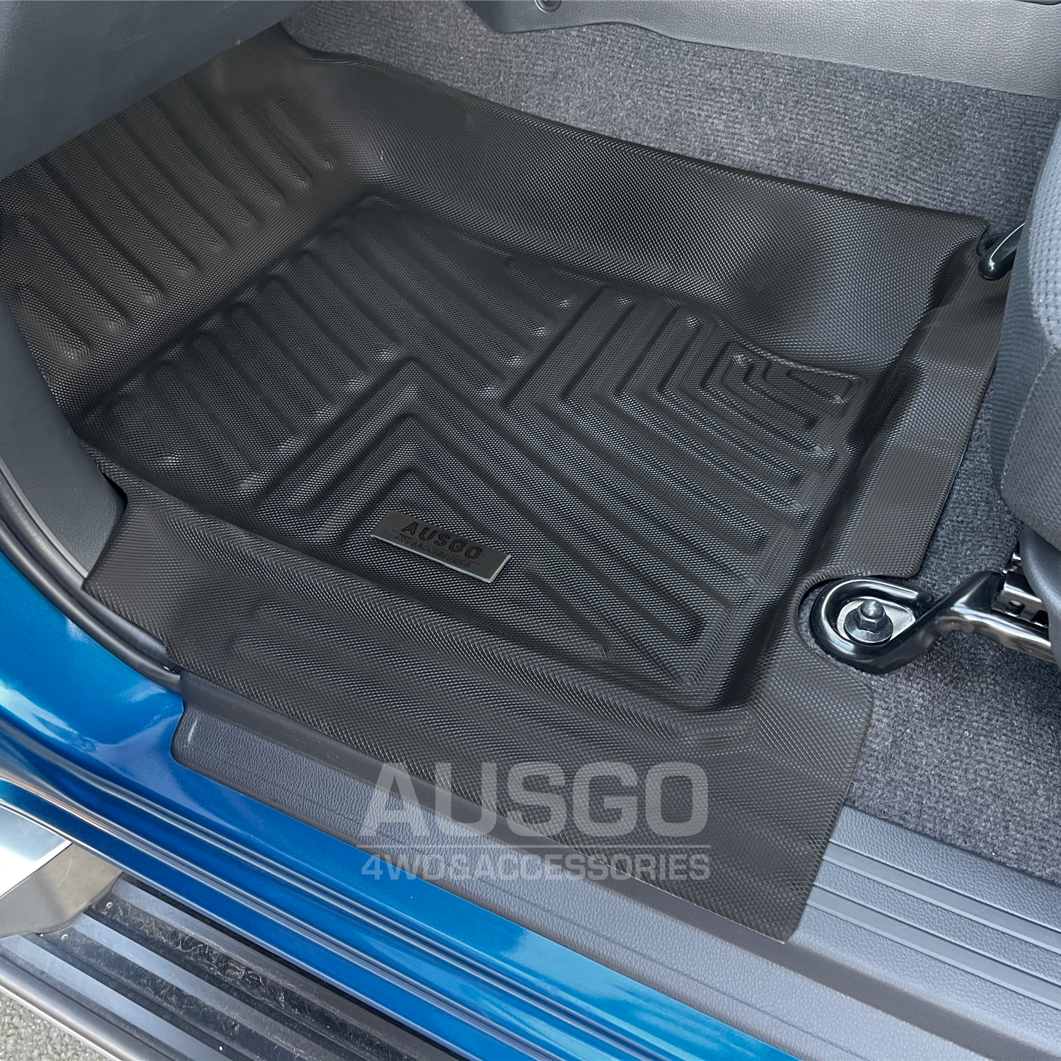 5D Car Floor Mats for Mitsubishi Triton MQ MR Series Single / Extra Cab 2015-2024