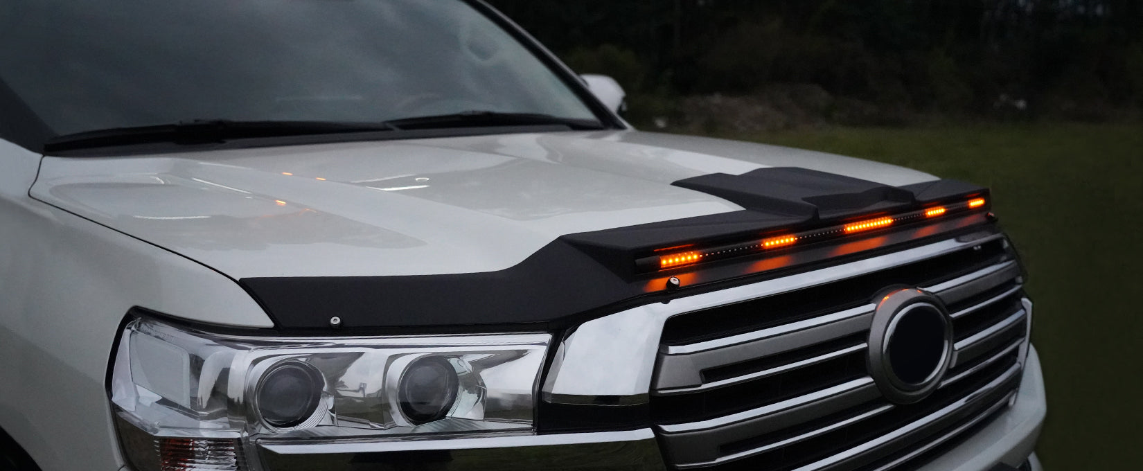 LED Light Bonnet Protector