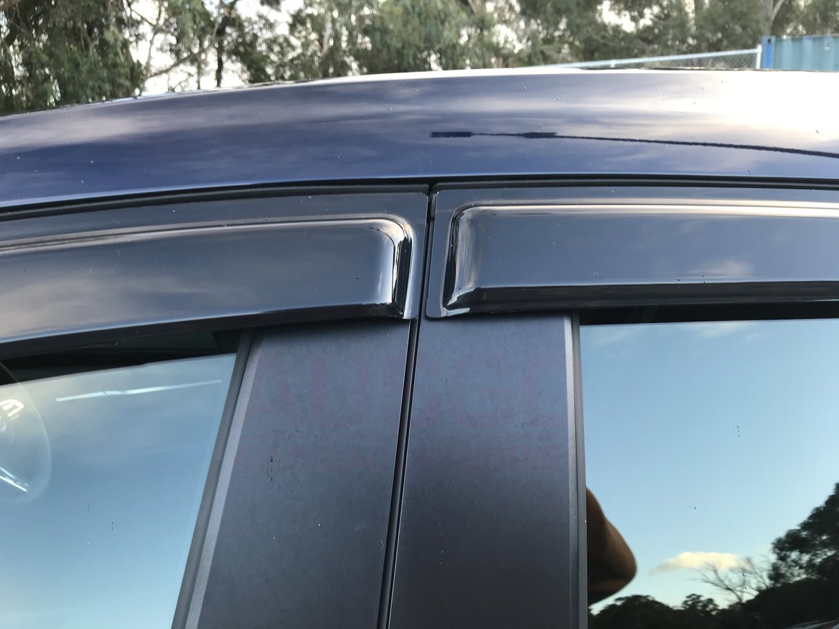 Luxury Weather Shields for Mazda 3 BP Series Hatch 2019-Onwards