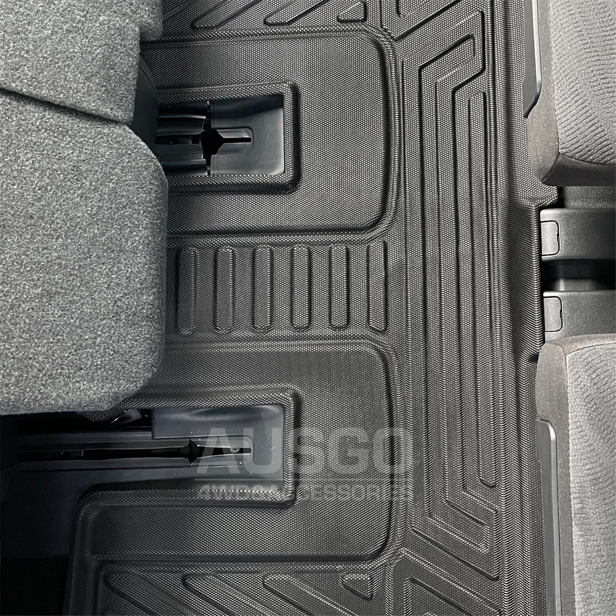 5D Moulded Car Floor Mats for Toyota LandCruiser Prado 150 Series 7 Seats 2009-Onward