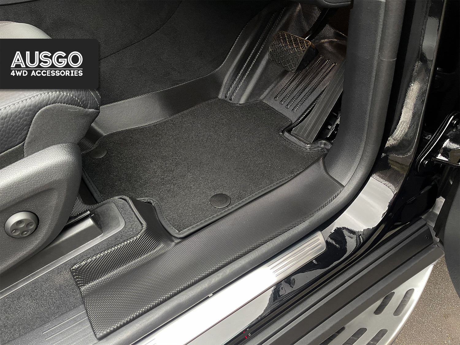 Double-Layer Car Floor Mats for Mercedes-Benz GLE Class V167 2019-Onwards