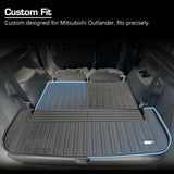 5D Moulded Car Floor Mats for Mitsubishi Pajero Sport 2015-Onwards 7 Seats