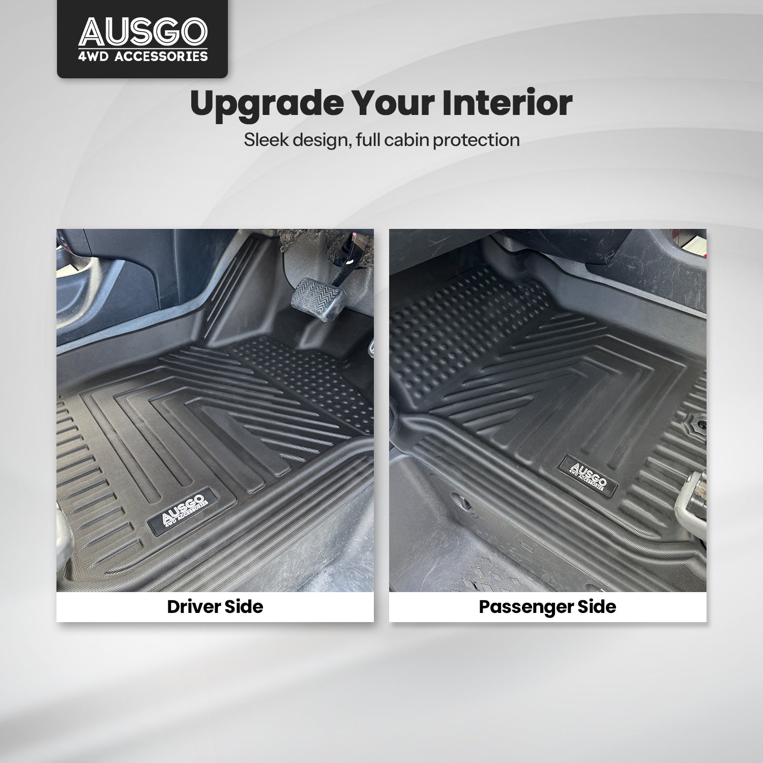 5D Car Floor Mats for Toyota Hiace 2019-Onwards