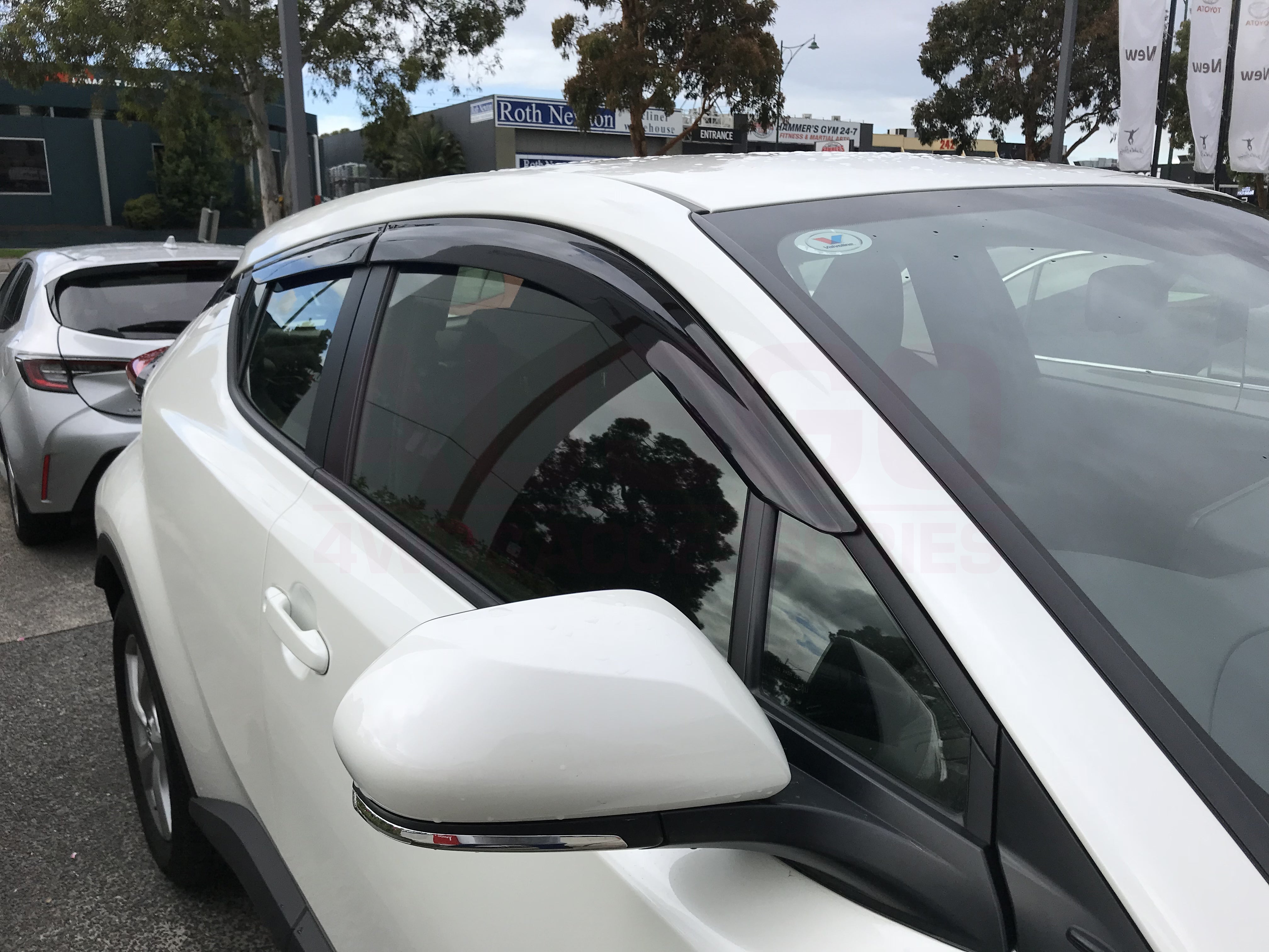 Injection Weather Shields for Toyota CHR 2016-2024