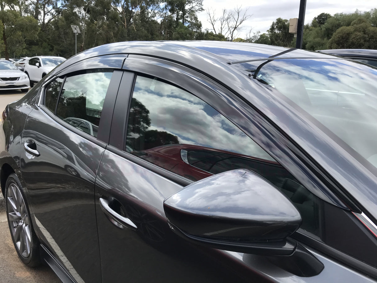 Injection Weather Shields for Mazda 3 BP Series Sedan 2019-Onwards