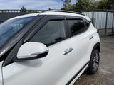 Luxury Weather Shields for KIA Seltos SP2 Series 2019-Onwards Weathershields Window Visors