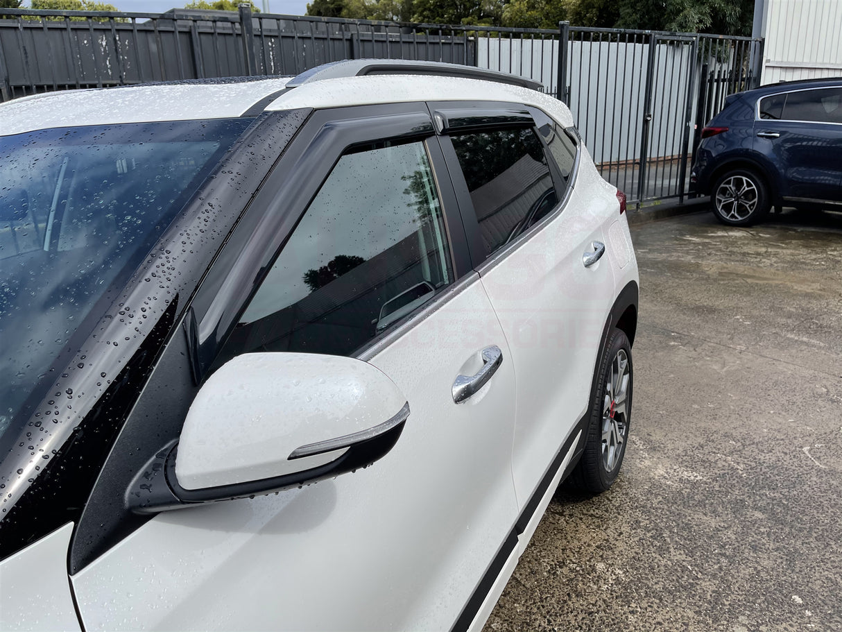 Luxury Weather Shields for KIA Seltos SP2 Series 2019-Onwards Weathershields Window Visors