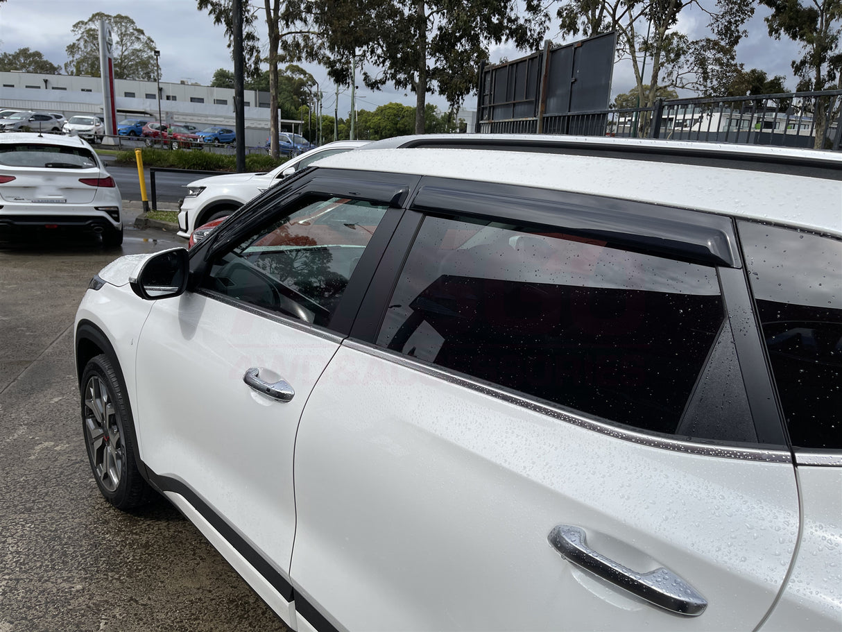 Luxury Weather Shields for KIA Seltos SP2 Series 2019-Onwards Weathershields Window Visors