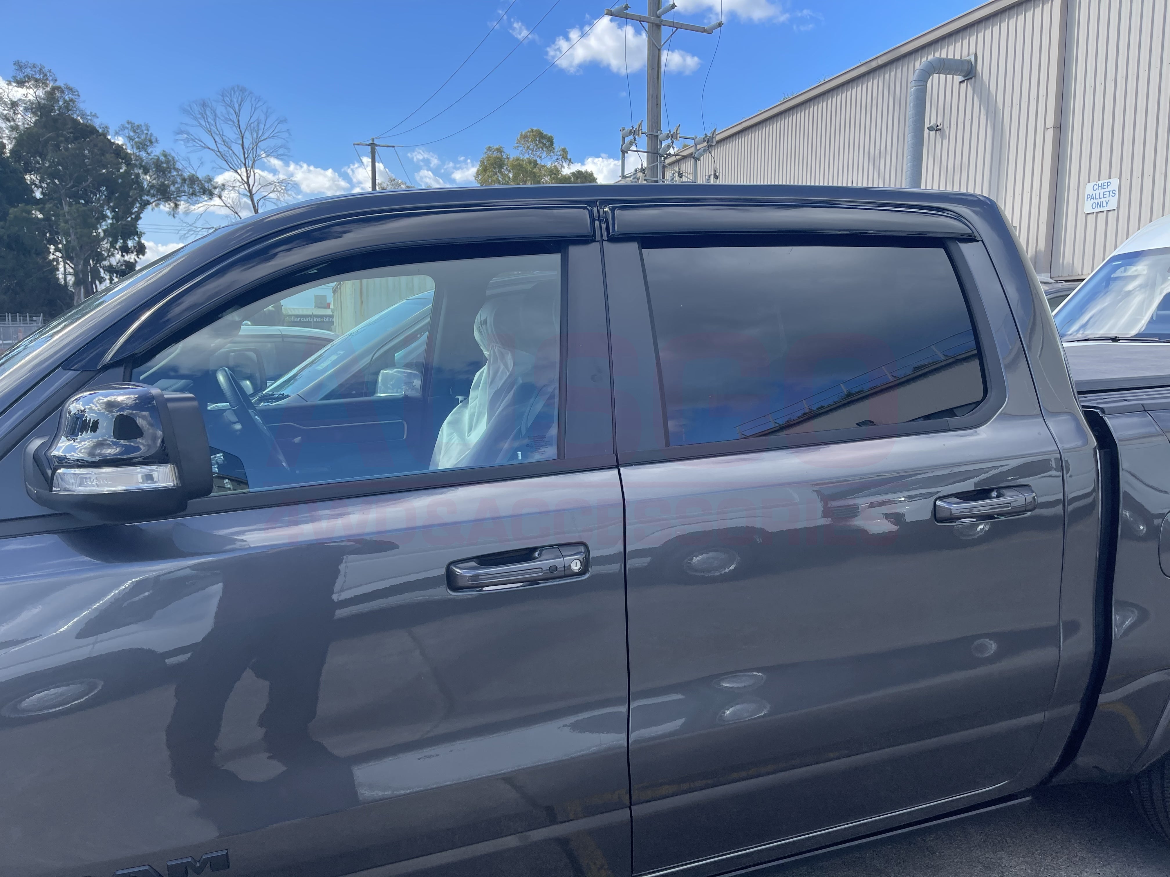 Luxury Weather Shields for RAM 1500 DT Series Crew Cab 2020-Onwards