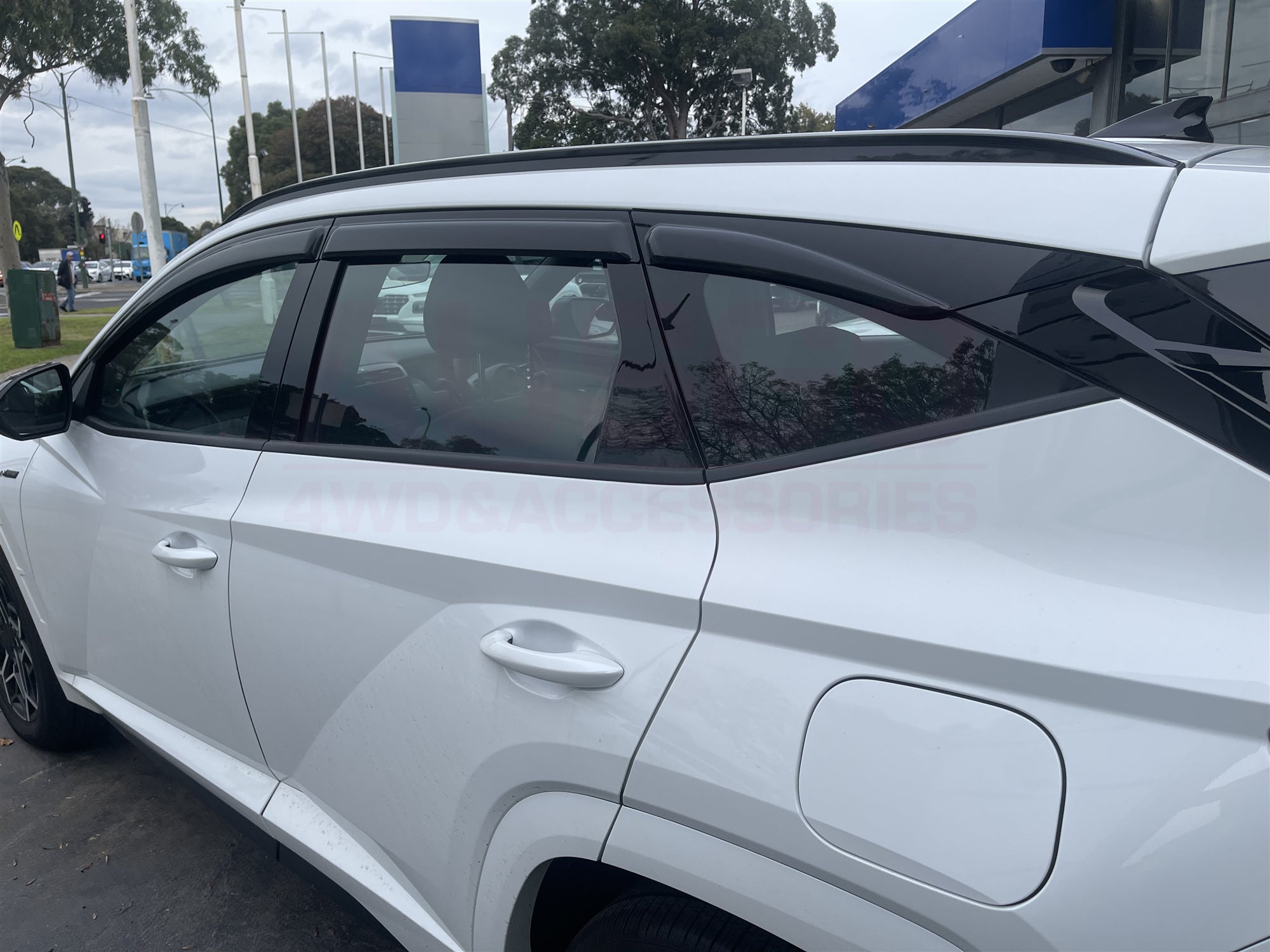 Luxury Weather Shields for Hyundai Tucson 2021-Onwards