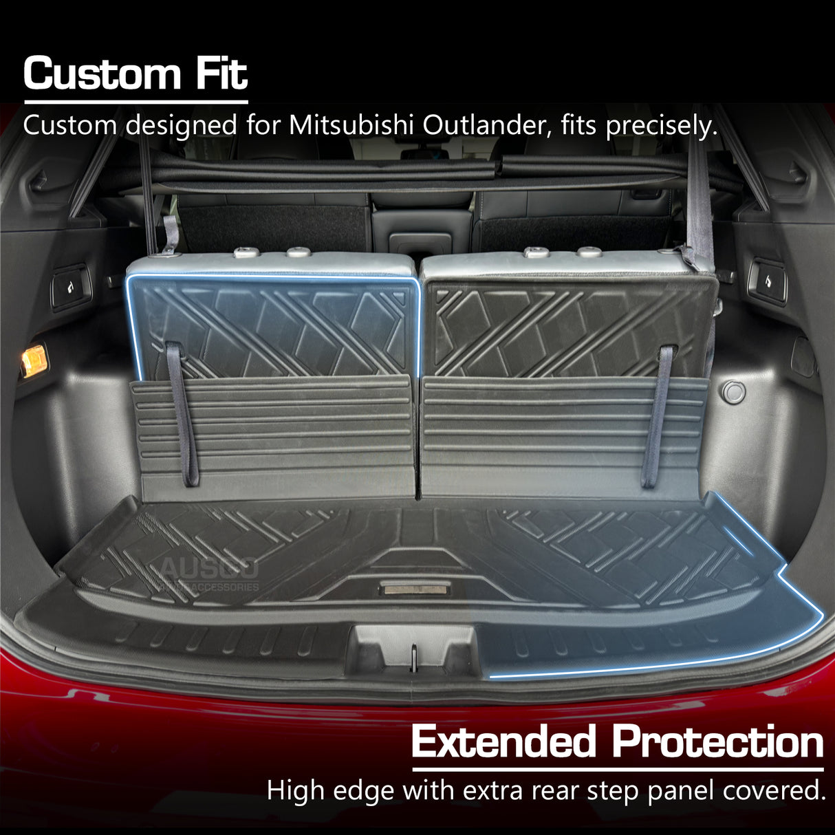 Boot Liner for Mitsubishi Outlander 2021-Onwards 7 Seats