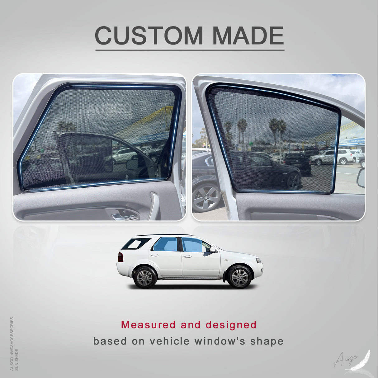 Magnetic Window Sun Shade for GWM Cannon 2020-Onwards