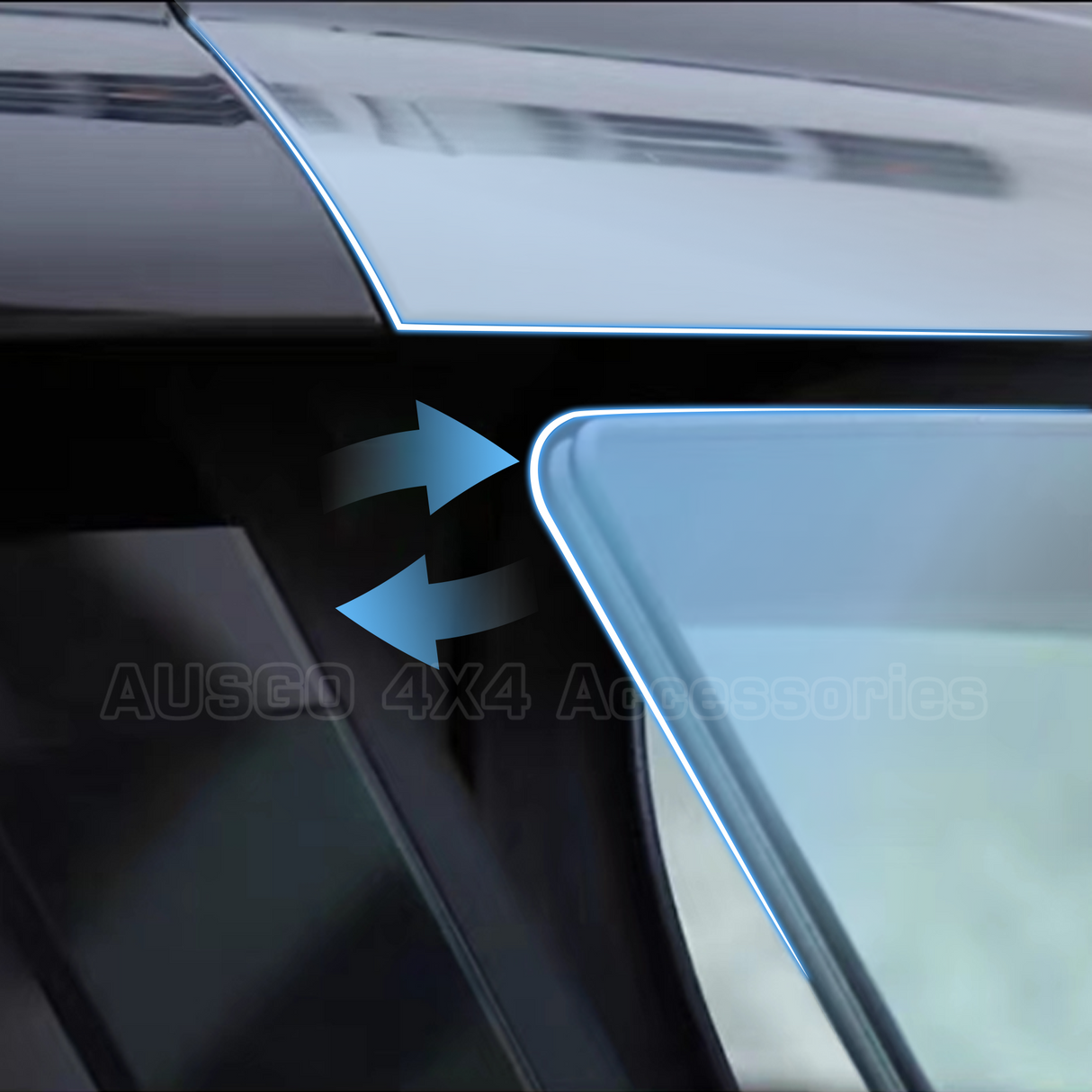 Injection Weather Shields for Tesla Model Y 2022-Onwards  Weathershields Window Visors