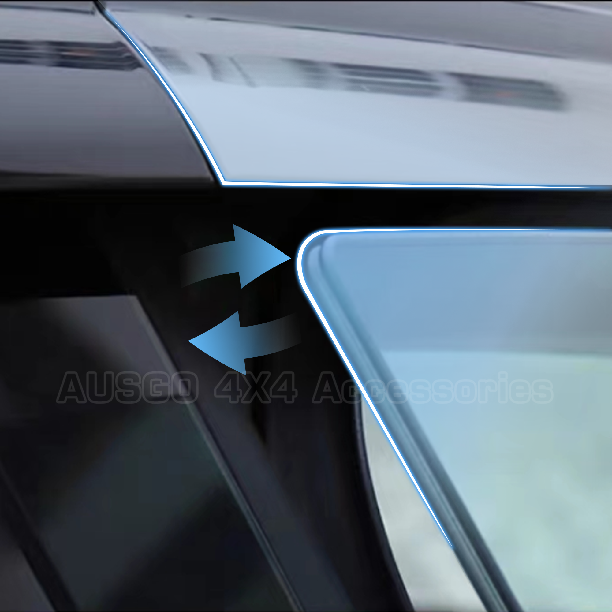 Injection Weather Shields for Tesla Model 3 2019-Onwards