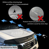 Weather Shields + Bonnet Protector for Nissan Navara NP300 D23 Single Cab 2015-2020