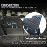 5D Moulded Car Floor Mats for Jeep Grand Cherokee L WL Series 7 Seats 2021-Onwards