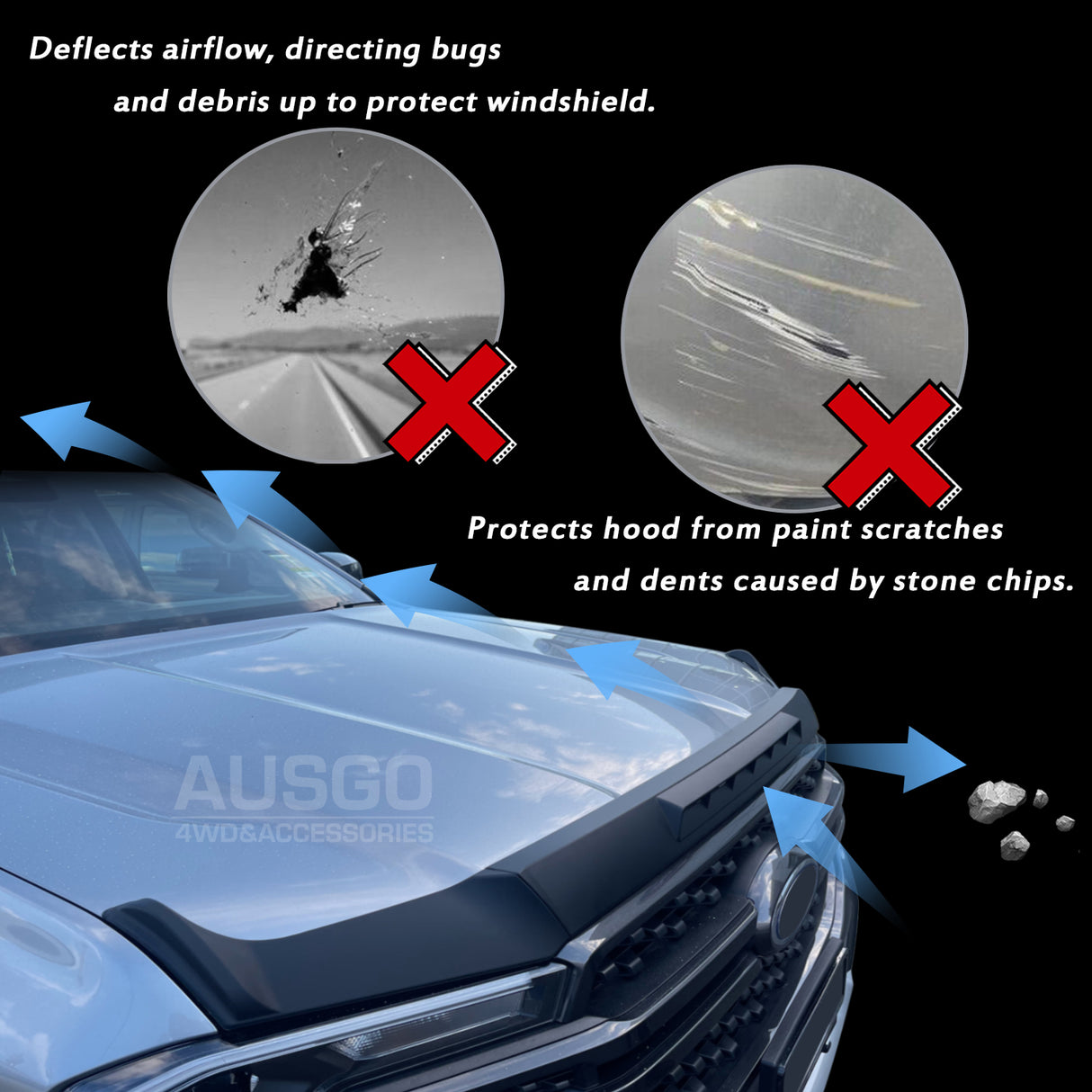 Bonnet Protector for Ford Everest Next-Gen 2022-Onwards