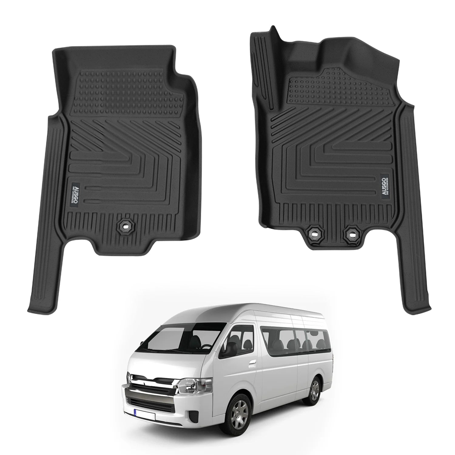 5D Car Floor Mats for Toyota Hiace 2019-Onwards