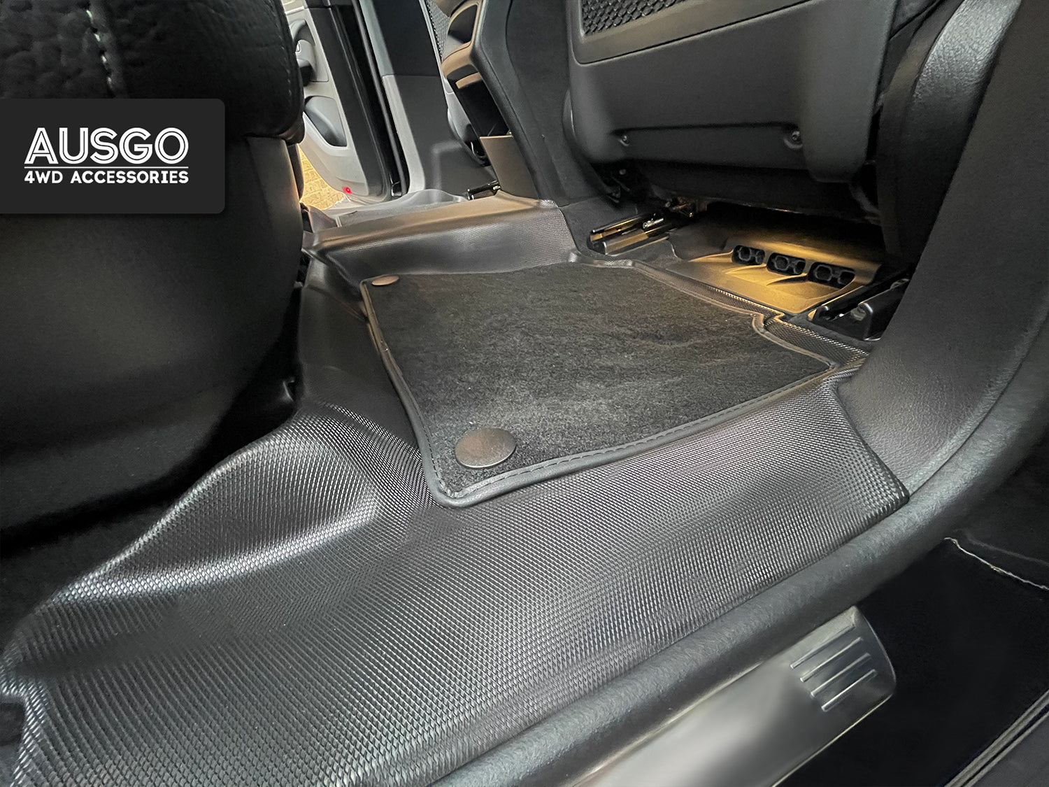 Double-Layer Car Floor Mats for Mercedes-Benz GLE Class V167 2019-Onwards
