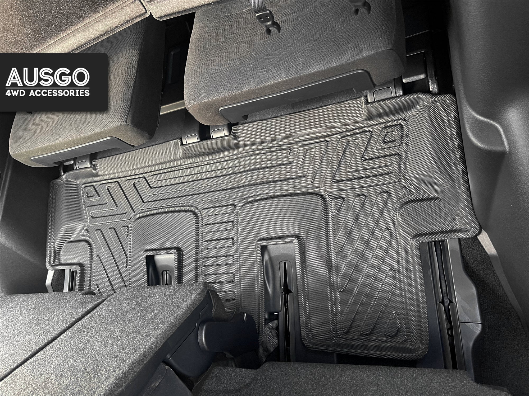 7D Car Floor Mats for Toyota Land Cruiser Prado 150 Series 7-Seat 2009-2024 (Auto Trans)