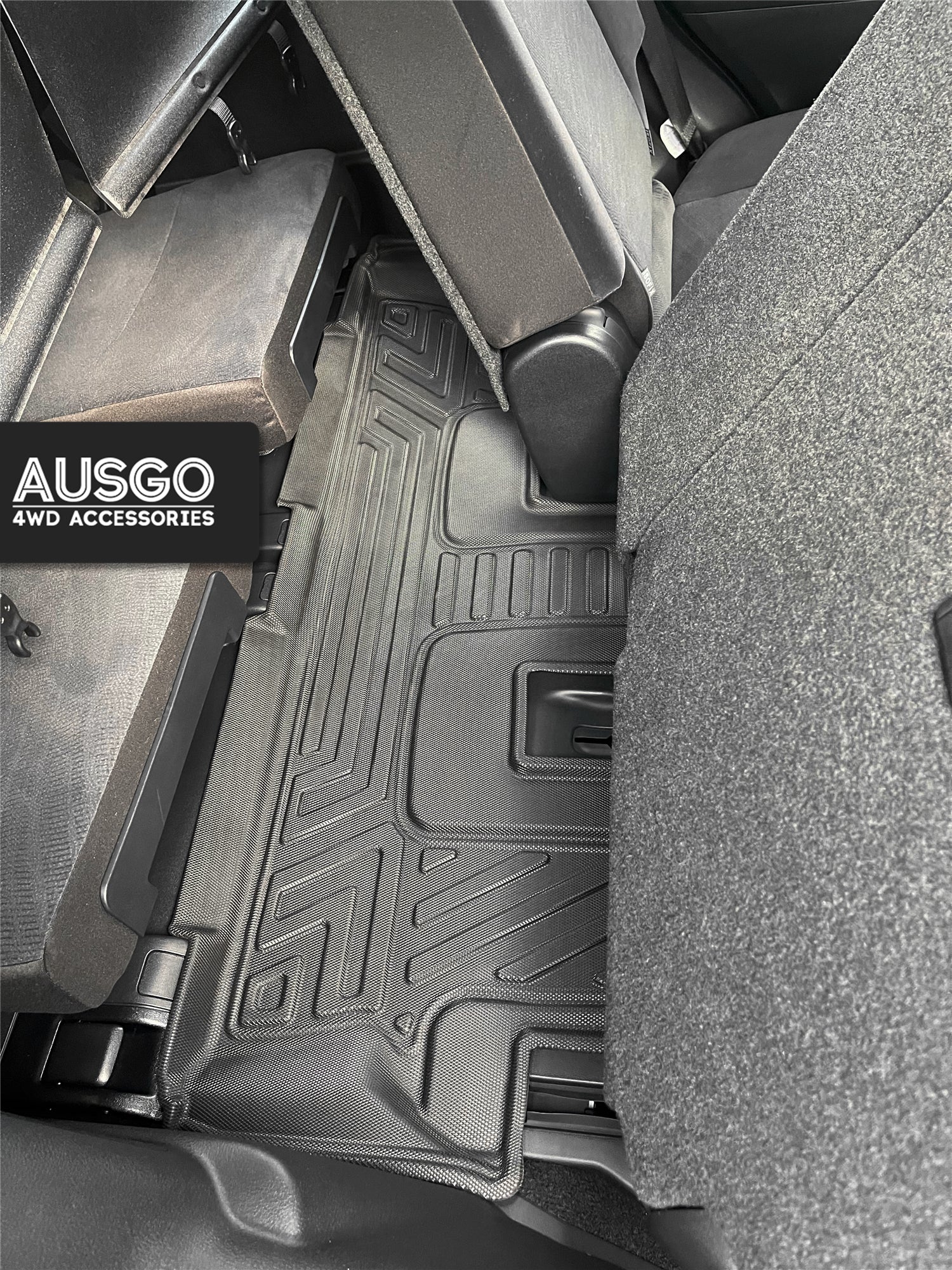 7D Car Floor Mats for Toyota Land Cruiser Prado 150 Series 7-Seat 2009-2024 (Auto Trans)