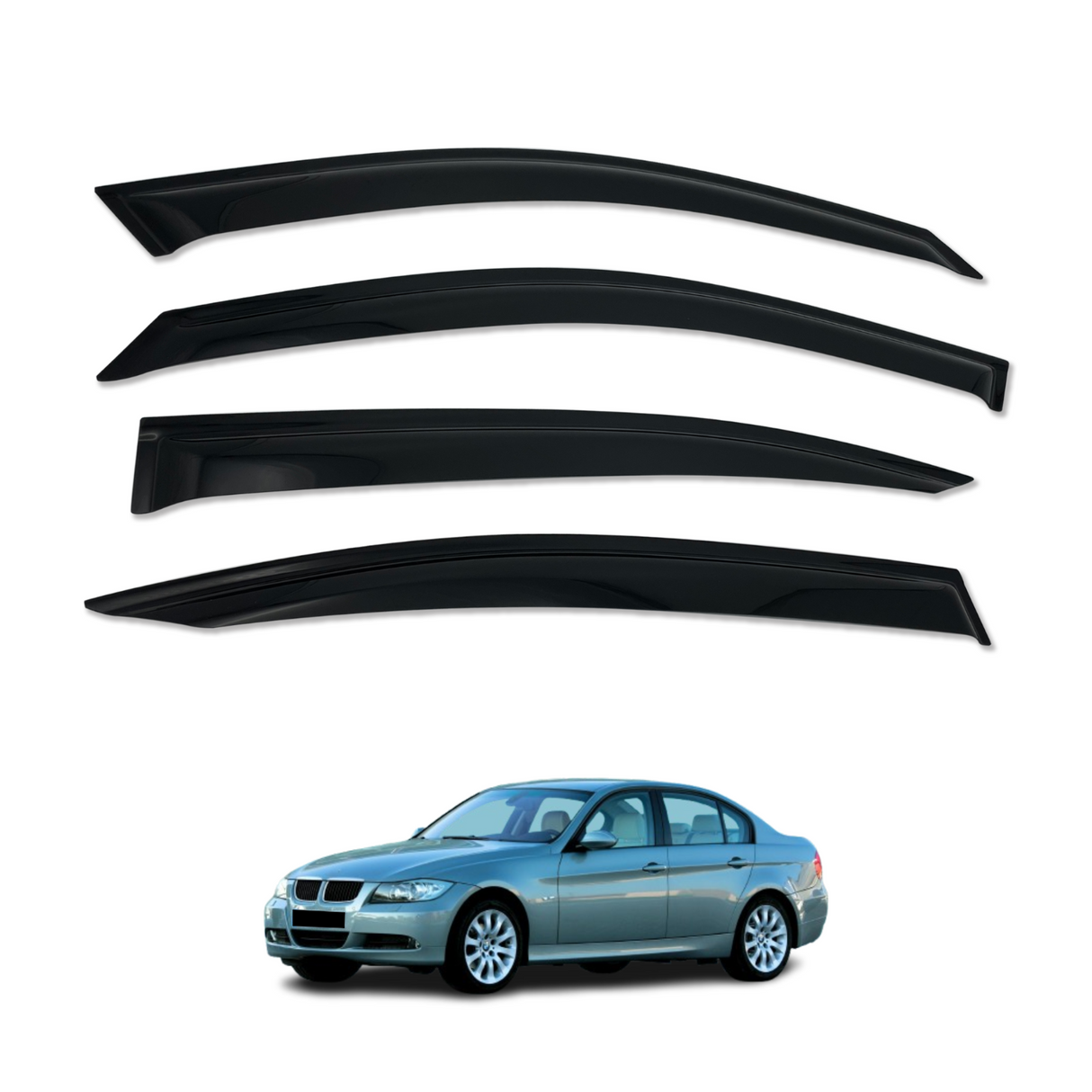 Luxury Weather Shields for BMW 3 series E90 2005-2011