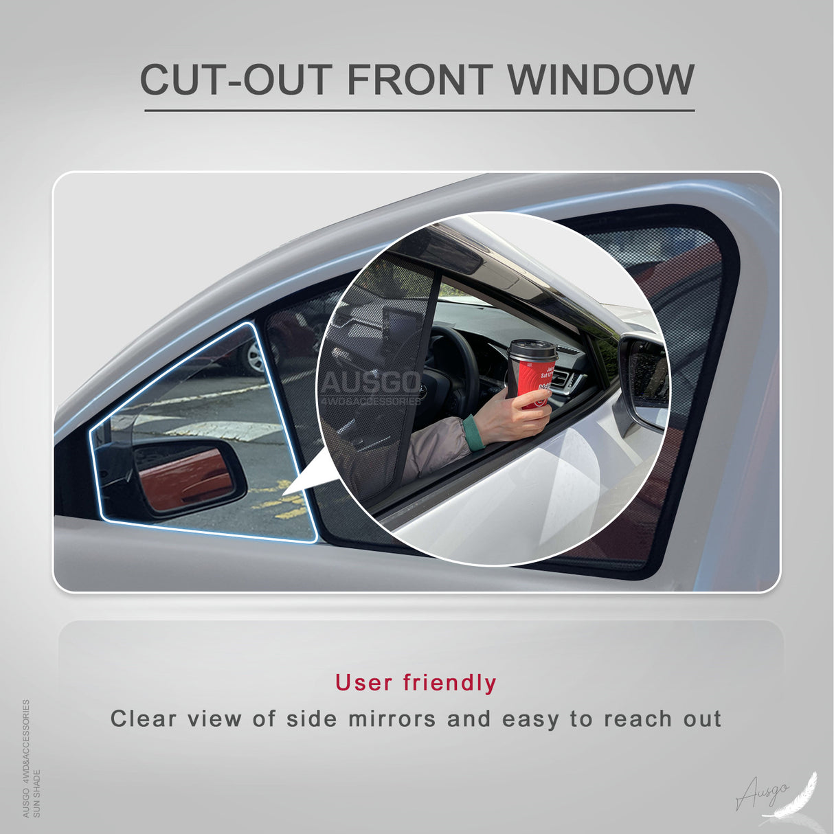 Magnetic Window Sun Shade for Toyota Estima 2006-2019