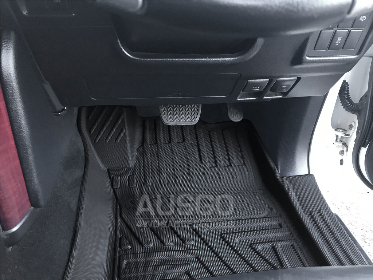 5D Moulded Car Floor Mats for Toyota LandCruiser Prado 150 Series 7 Seats 2009-Onward